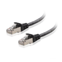 CAT6A Snagless blindado SSTP SFTP cable de conexión Ethernet 100 pies